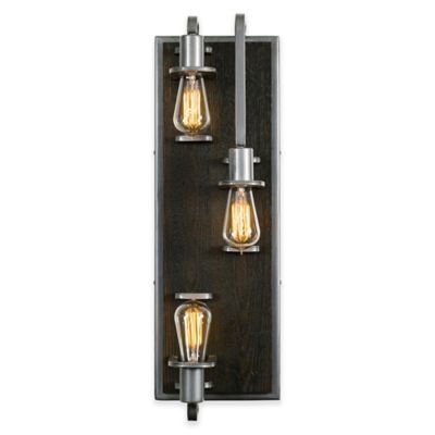 Lofty 3-Light Wall Sconce - Bed Bath & Beyond